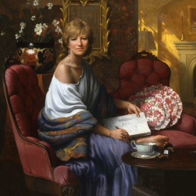 Portrait-of-Wendy-Jordan-1986-26-x-2922-oil-on-linen