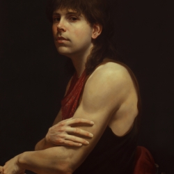 Self Portrait 1984 24 x 19" oil on linen