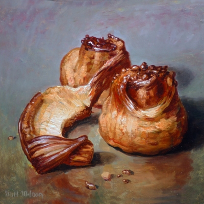 Oil-Sketch-Sticky-Buns-