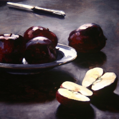 Oil-Sketch-apples