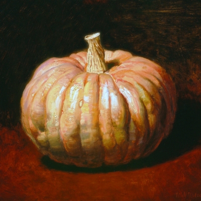 Oil-Sketch-pumkin-