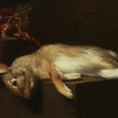 Rabbit-10x-1722oil-on-canvas-1986