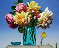 Bouquet For Beverly  2008  22 x 19"  oil on linen