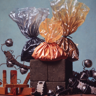 Attributes-1995-oil-on-linen-16.5-x-1422