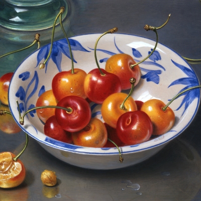 Bowl-of-Cherries-2000-6x8-oil-on-linen